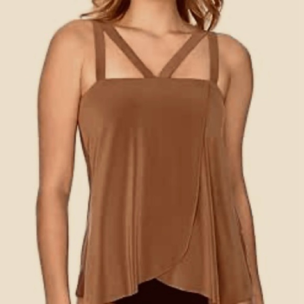 MagicSuit Michelle Underwire Tankini Top Sz 12
